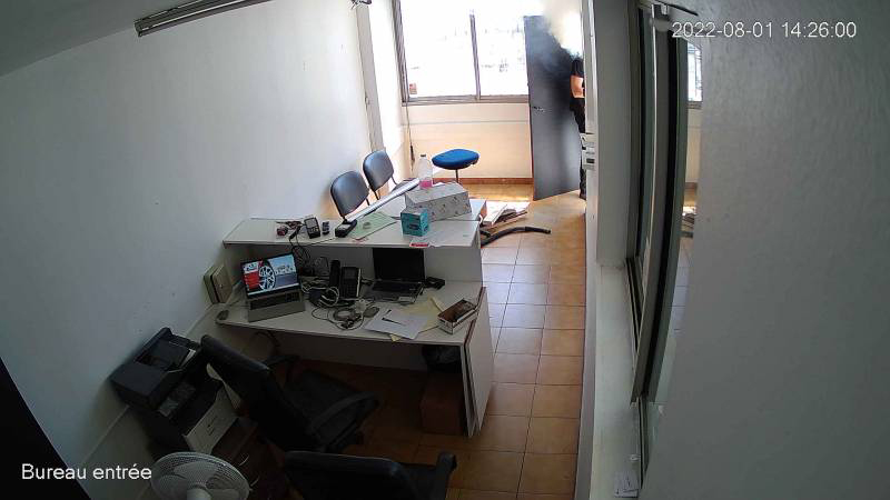 Installation système alarme dans un garage à Grasse